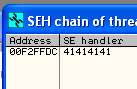 OllyDbg initial crash - seh overwrite